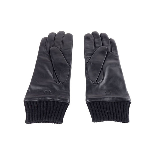 Cavalli ClassElegant Black Leather GlovesMcRichard Designer Brands£129.00
