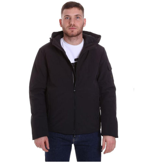 Refrigiwear Modern Artic Jacket with Adjustable Hood MAN COATS & JACKETS black-polyester-jacket-4