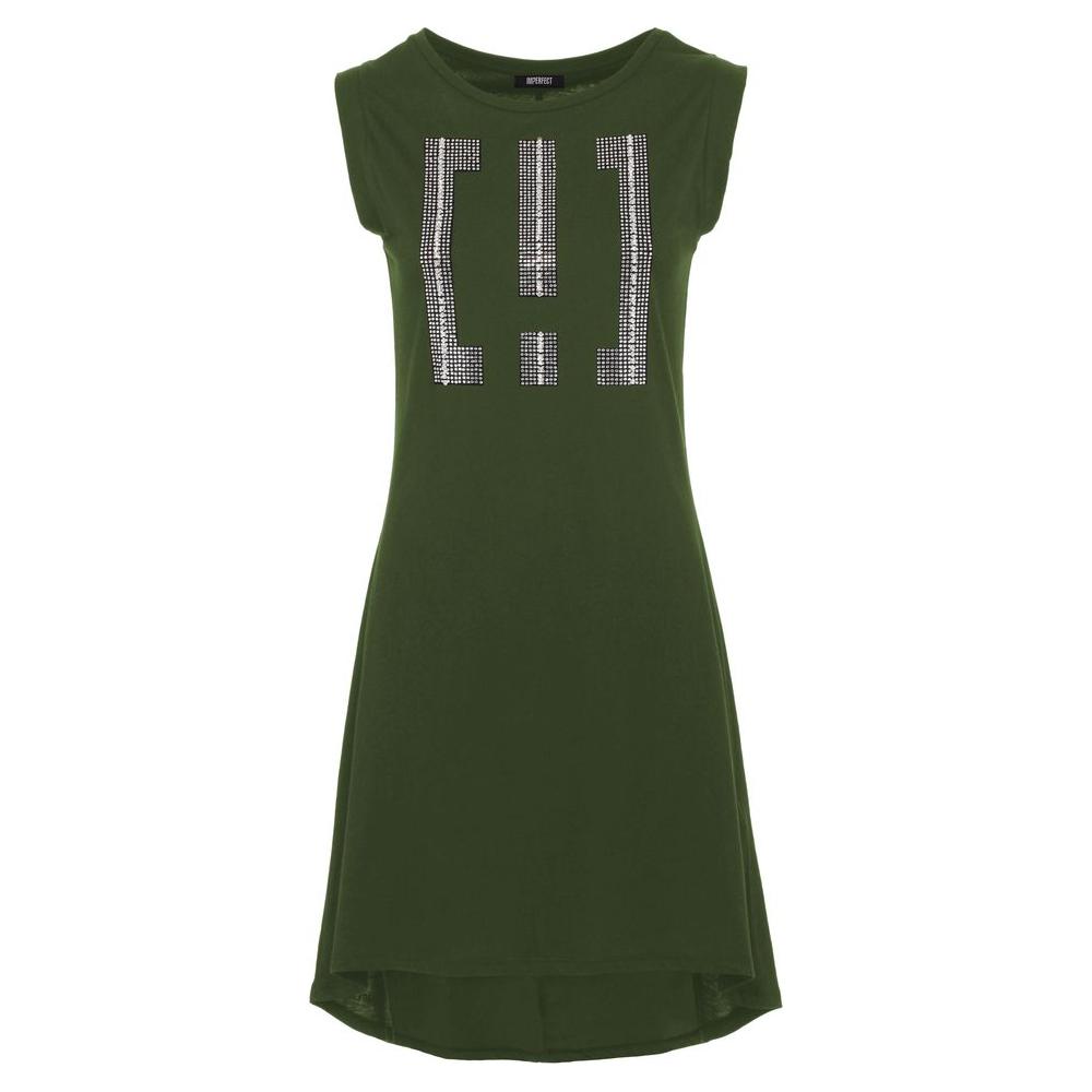Imperfect Embellished Army Green Maxi Dress - Dazzle with Comfort green-cotton-dress