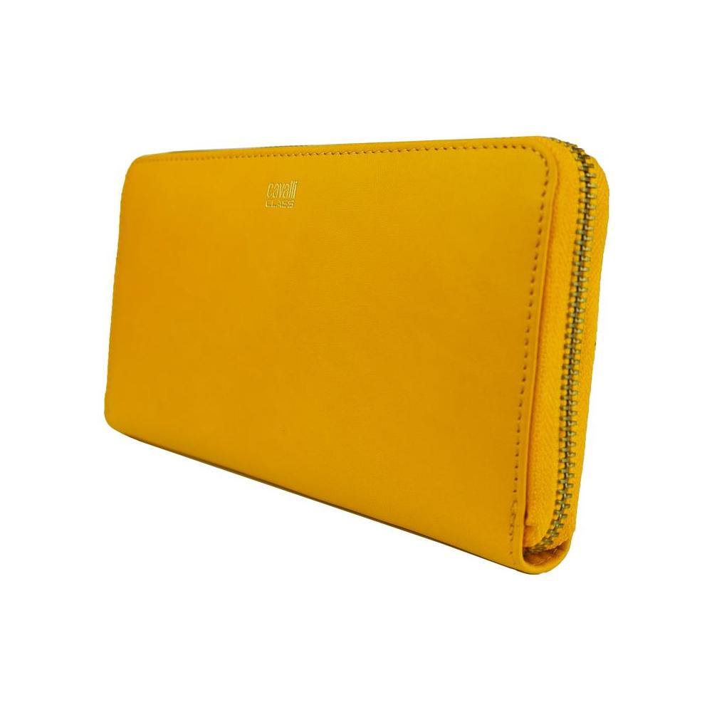 Cavalli ClassElegant Calfskin Leather Wallet in Vibrant YellowMcRichard Designer Brands£129.00
