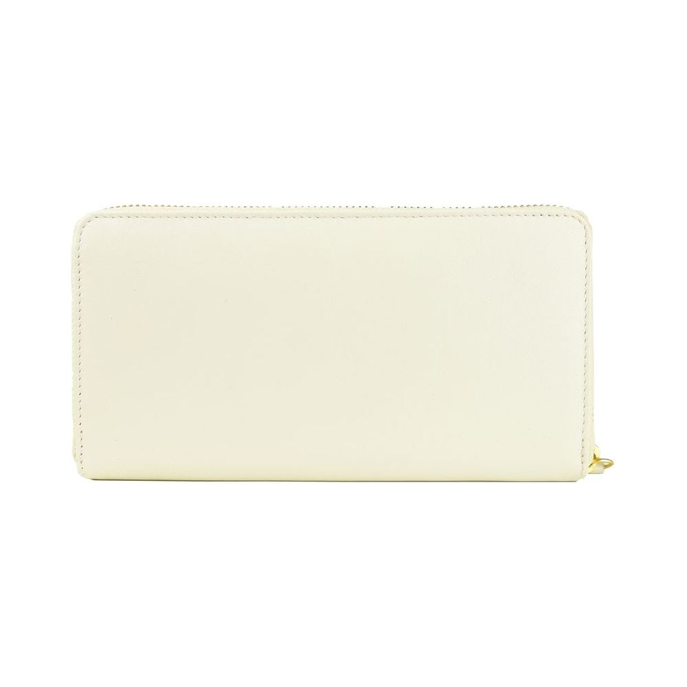 Cavalli Class Elegant White Calfskin Leather Wallet WOMAN WALLETS cb-wallet-3