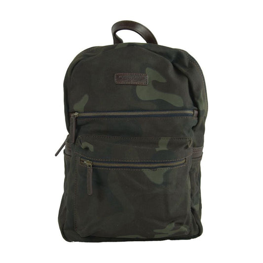 A.G. Spalding & Bros Chic Camouflage Round Backpack green-cotton-backpack
