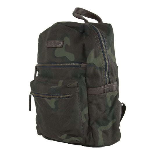 Chic Camouflage Round Backpack