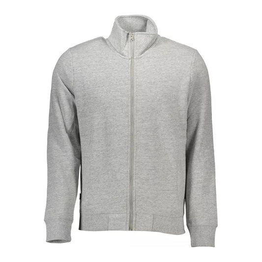 Superdry Sleek Long-Sleeved Zip Sweatshirt in Gray sleek-long-sleeved-zip-sweatshirt-in-gray