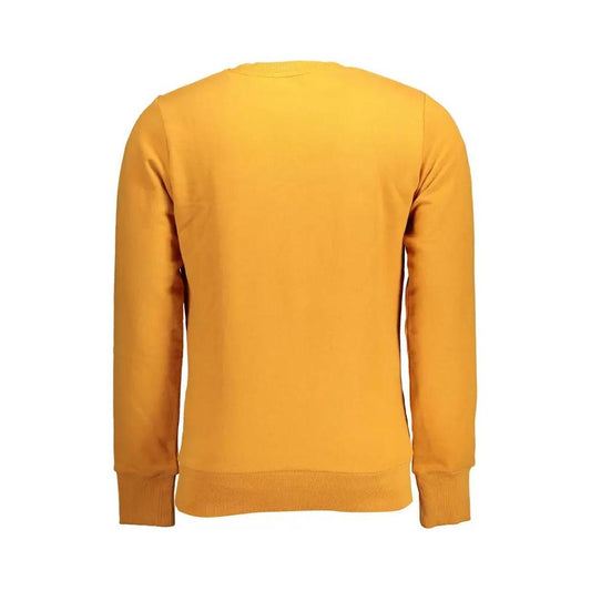 Superdry | Autumn Orange Cotton-Blend Crewneck Sweater| McRichard Designer Brands   