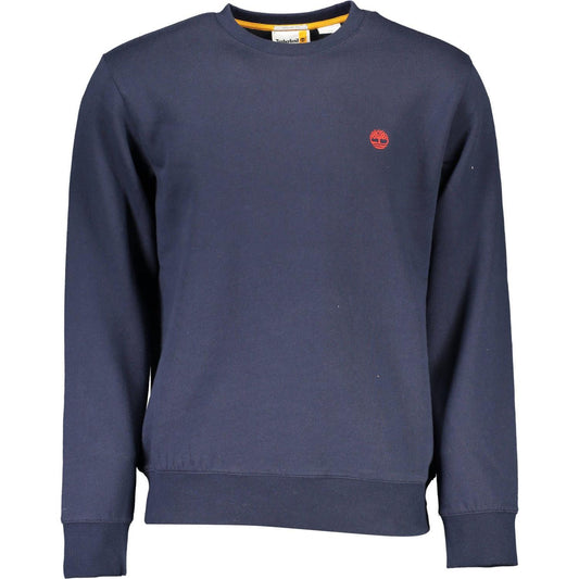 Timberland | Chic Blue Organic Cotton Sweatshirt| McRichard Designer Brands   