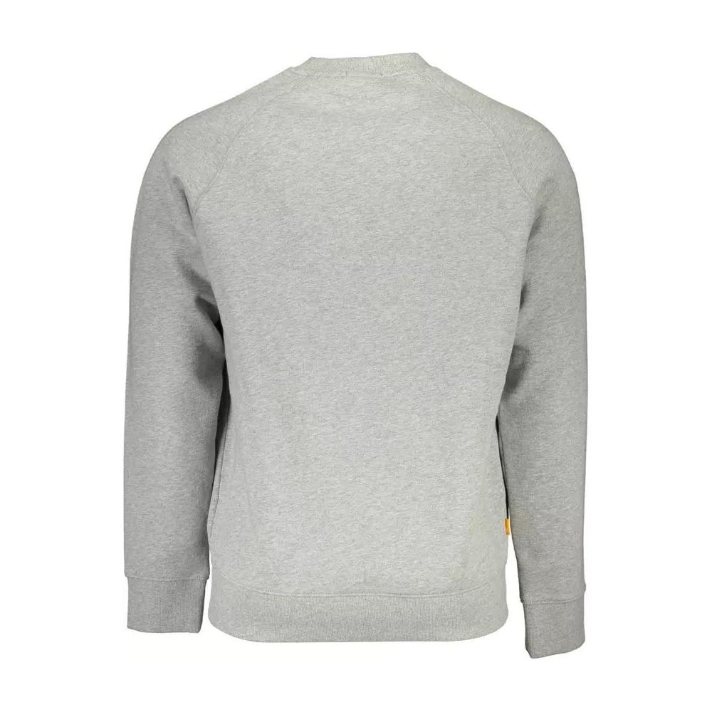 Timberland | Eco-Conscious Gray Crewneck Sweater| McRichard Designer Brands   