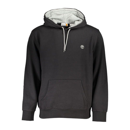 Timberland | Sleek Hooded Fleece Sweatshirt - Black| McRichard Designer Brands   