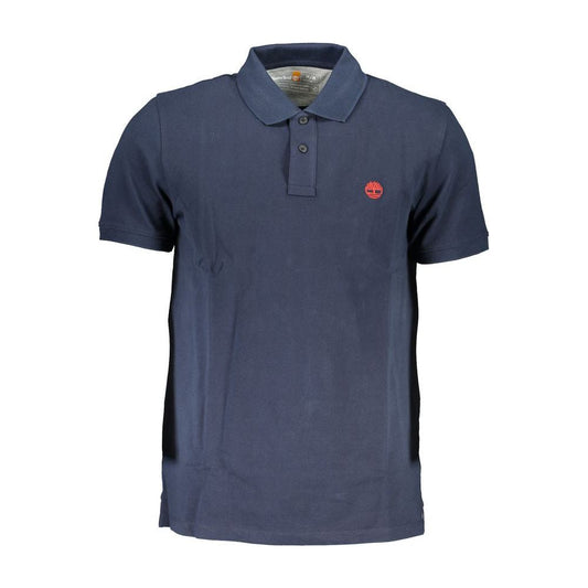 Timberland Blue Cotton Polo Shirt blue-cotton-polo-shirt-6