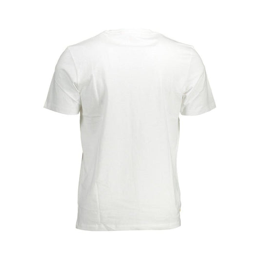 Eco-Conscious Organic Tee with Print Detail