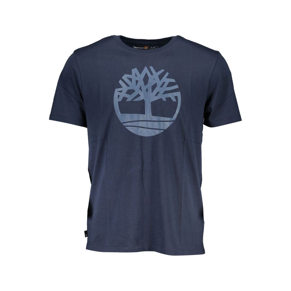 Timberland Blue Cotton T-Shirt blue-cotton-t-shirt-153