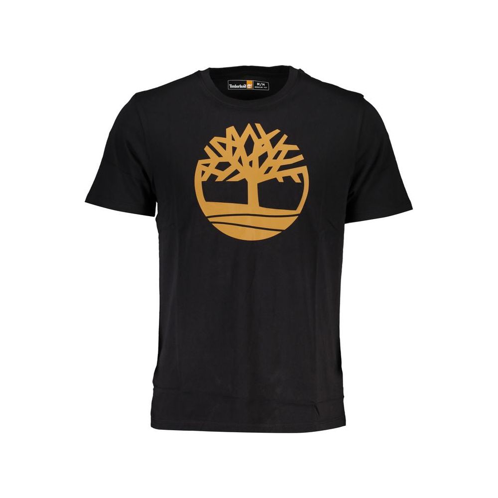 Timberland Black Cotton T-Shirt black-cotton-t-shirt-131
