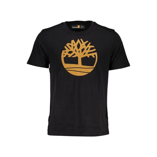 Timberland Black Cotton T-Shirt black-cotton-t-shirt-117