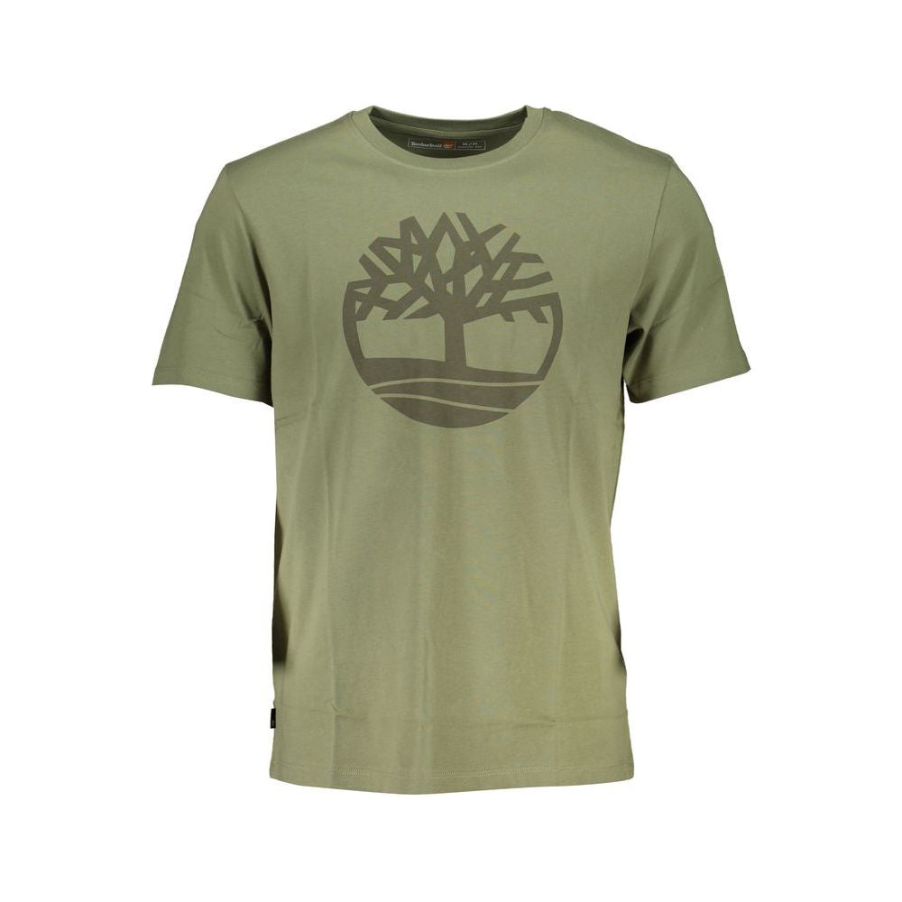 Timberland Green Cotton T-Shirt green-cotton-t-shirt-99