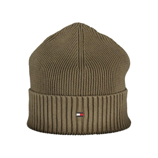 Tommy Hilfiger | Green Cotton Hats & Cap| McRichard Designer Brands   
