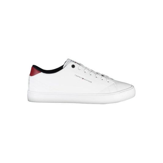 Tommy Hilfiger | Eco-Conscious Lace-Up Sneakers with Contrast Details| McRichard Designer Brands   