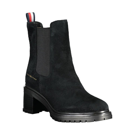 Tommy Hilfiger | Chic Ankle Boots with Sleek Heel| McRichard Designer Brands   