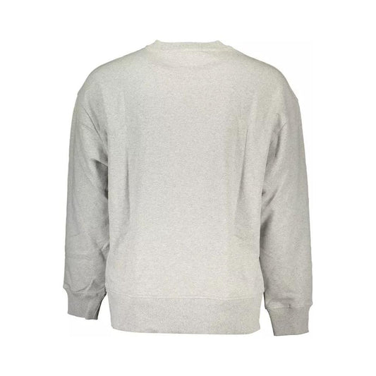 Tommy Hilfiger | Gray Cotton Sweater| McRichard Designer Brands   