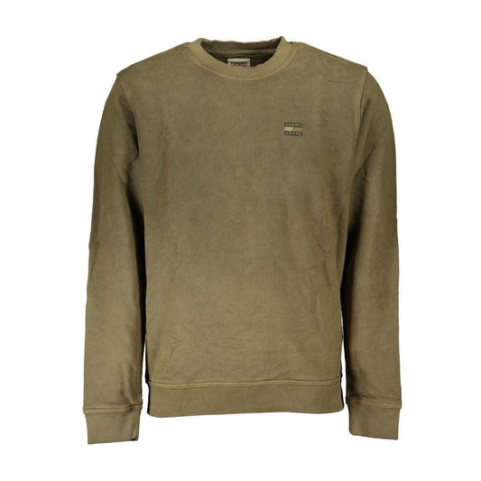 Tommy Hilfiger | Green Cotton Sweater| McRichard Designer Brands   