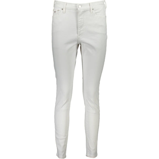 Tommy Hilfiger | White Cotton Jeans & Pant| McRichard Designer Brands   