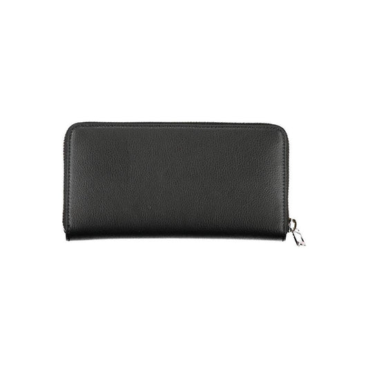 Tommy Hilfiger | Black Polyester Wallet| McRichard Designer Brands   
