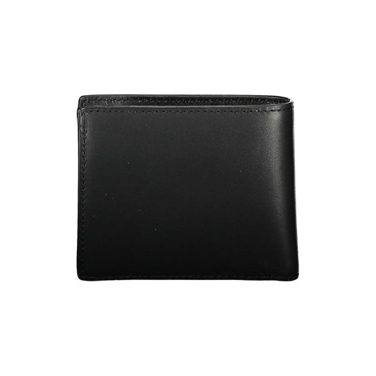 Tommy Hilfiger | Black Leather Wallet| McRichard Designer Brands   