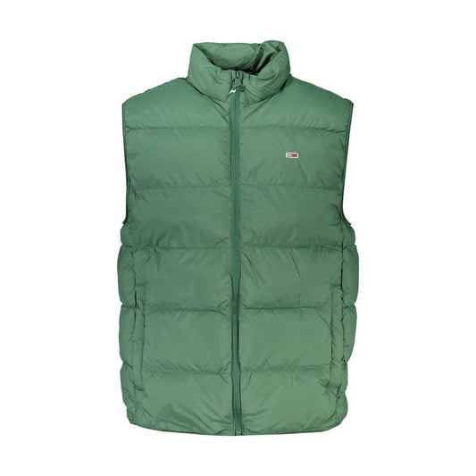 Tommy Hilfiger | Green Polyamide Jacket| McRichard Designer Brands   