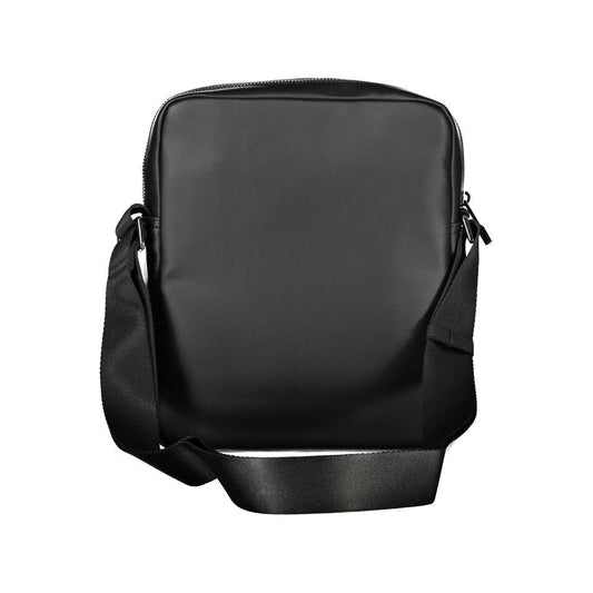 Tommy Hilfiger | Elegant Black Shoulder Bag for Men| McRichard Designer Brands   