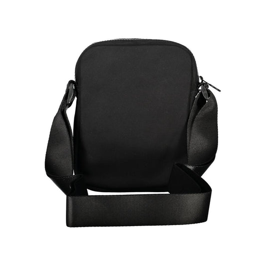 Tommy Hilfiger | Black Polyester Shoulder Bag| McRichard Designer Brands   