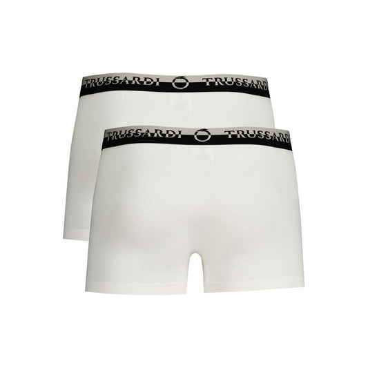 Trussardi White Cotton Underwear white-cotton-underwear-18