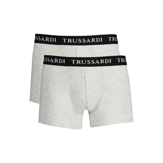 Trussardi Gray Cotton Underwear gray-cotton-underwear-6