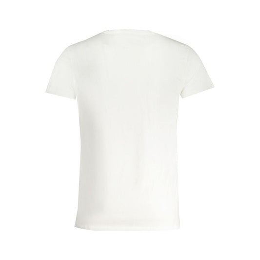 Trussardi White Cotton T-Shirt white-cotton-t-shirt-150