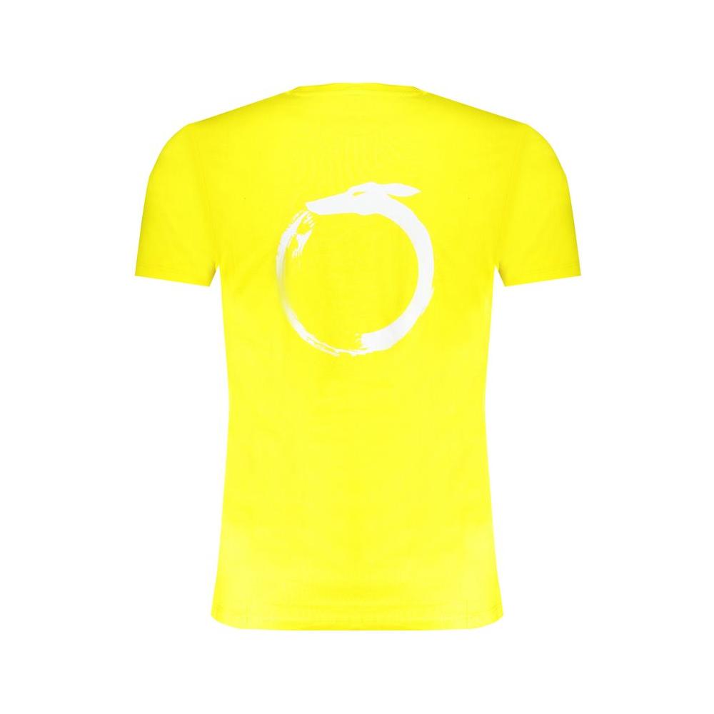 Trussardi Yellow Cotton T-Shirt yellow-cotton-t-shirt-23
