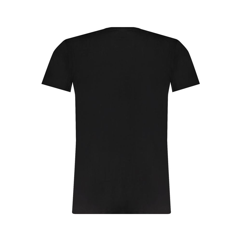 Trussardi Black Cotton T-Shirt black-cotton-t-shirt-125