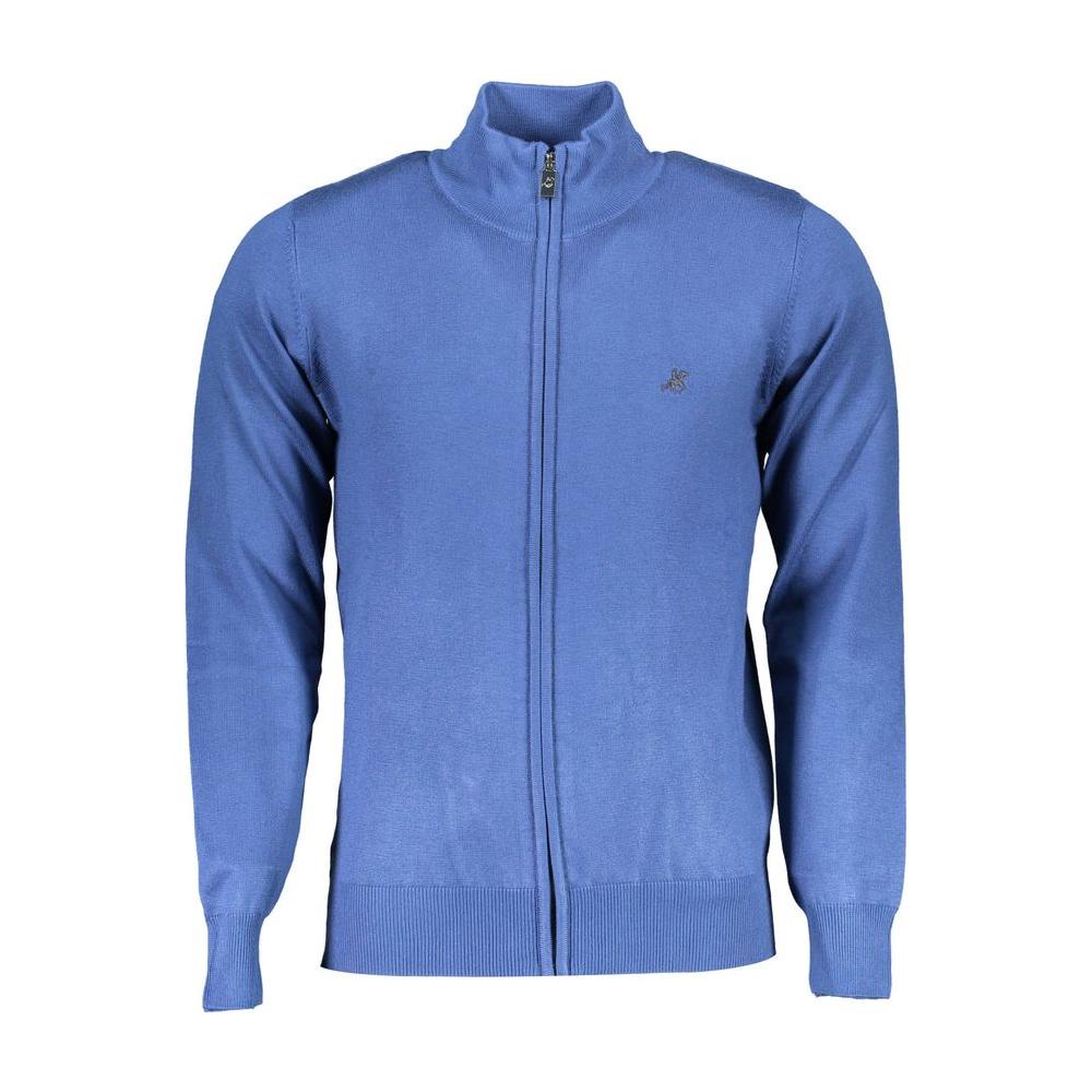 U.S. Grand Polo Blue Nylon Sweater blue-nylon-sweater-2