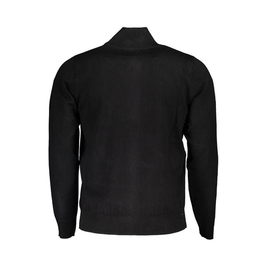U.S. Grand Polo Black Nylon Sweater black-nylon-sweater-2