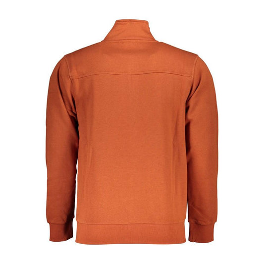 U.S. Grand Polo | Bronze Grand Polo Long Sleeve Zip Sweatshirt| McRichard Designer Brands   