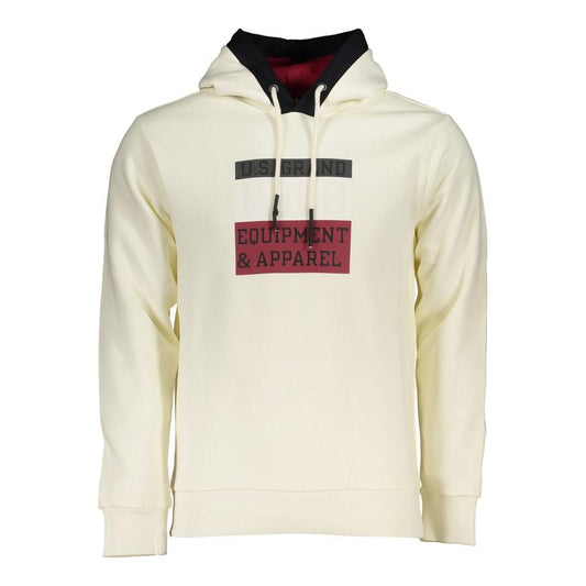 U.S. Grand Polo | Elegant Fleece Hooded Sweatshirt with Contrast Details| McRichard Designer Brands   