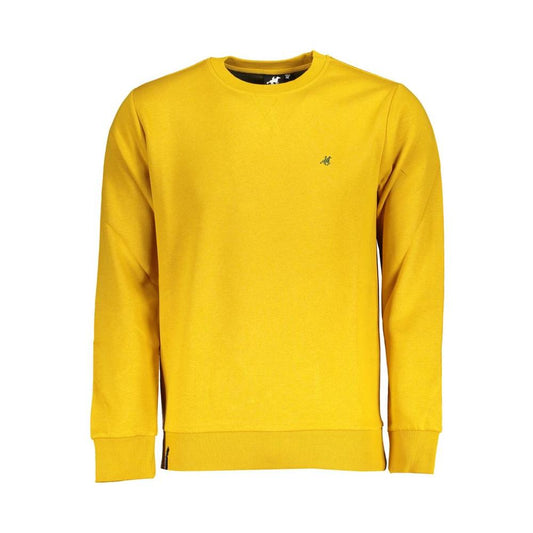 U.S. Grand Polo Yellow Cotton Sweater yellow-cotton-sweater-5