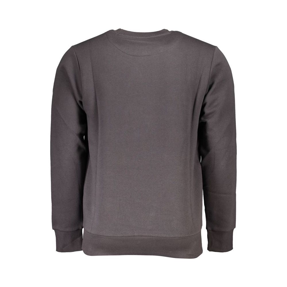 U.S. Grand Polo Gray Cotton Sweater gray-cotton-sweater-20