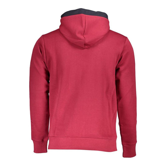 U.S. Grand Polo | Chic Pink Hooded Fleece Sweatshirt| McRichard Designer Brands   