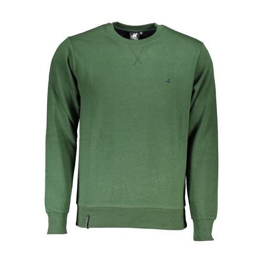 U.S. Grand Polo Green Cotton Sweater green-cotton-sweater-12