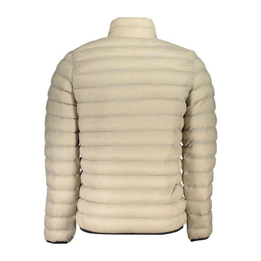 U.S. Grand Polo Chic Beige Long Sleeve Casual Jacket chic-beige-long-sleeve-casual-jacket
