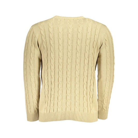 U.S. Grand Polo Beige Fabric Sweater beige-fabric-sweater-2