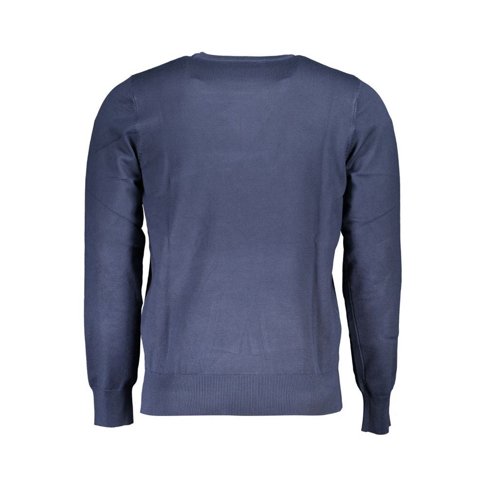 U.S. Grand Polo Blue Nylon Sweater blue-nylon-sweater-5