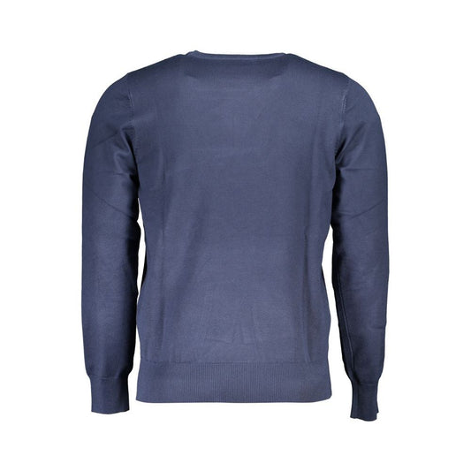 Blue Nylon Sweater