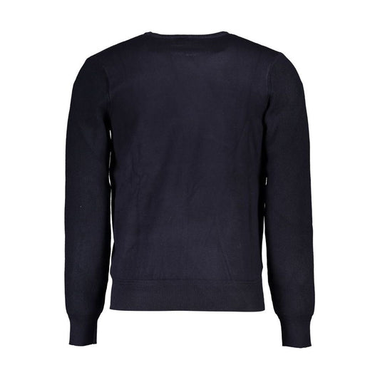 U.S. Grand Polo | Elegant Crew Neck Sweater with Contrast Details| McRichard Designer Brands   