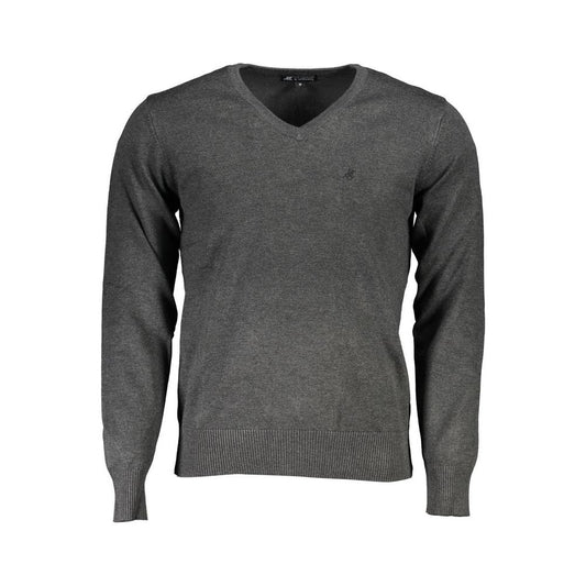 Gray Nylon Sweater