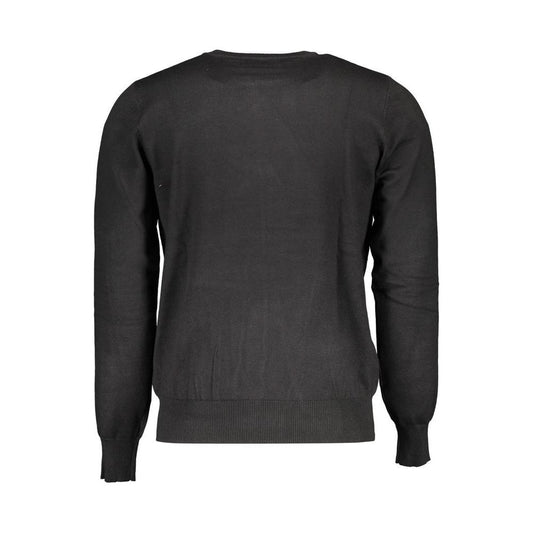 U.S. Grand Polo Black Nylon Sweater black-nylon-sweater-3
