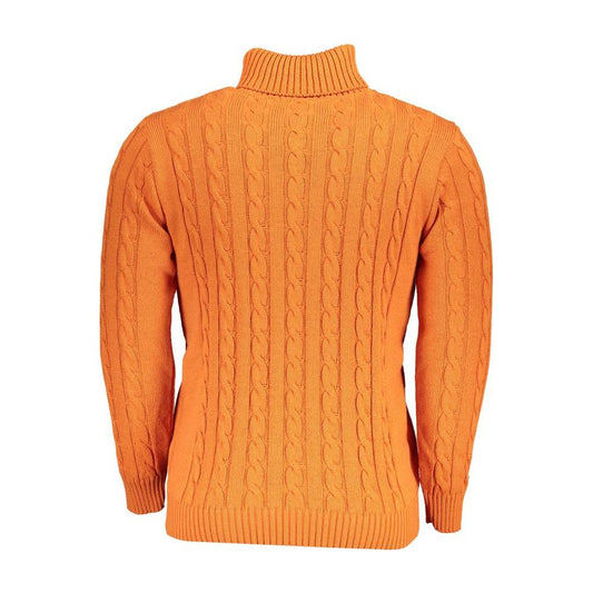 Elegant Turtleneck Twisted Neck Sweater